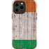 Ireland Flag Dark Wood iPhone 13 Pro Max Impact Case